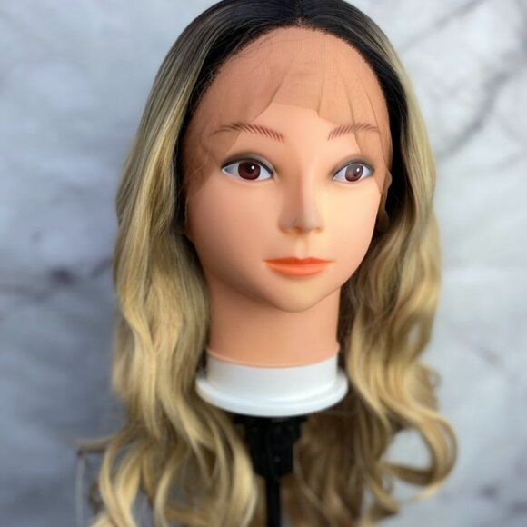 Ombre Blonde Lace Front Wig - Picture 1 of 8